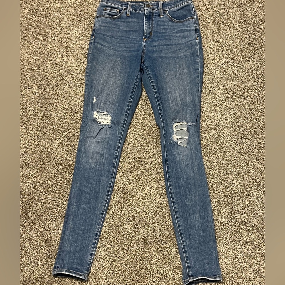 Blue Skinny Jeans Size 7R